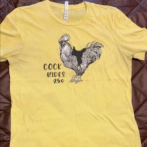 Bella Canvas Yellow Graphic Tee